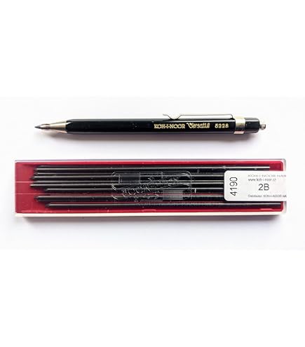 Amazon.co.jp: 【KOH-I-NOOR/コヒノール】ノック式芯ホルダー2mm