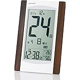 アデッソ デジタル日めくり電波時計 KW9256