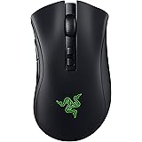Razer DeathAdder V2 Pro ワイヤレス ゲーミングマウス 高速無線 Focus+センサー 20000DPI 軽量88g 光学スイッチ 8ボタン Chroma RGB 最大120 時間使用可能なバッテリー 【日本正規代理店保証品】 