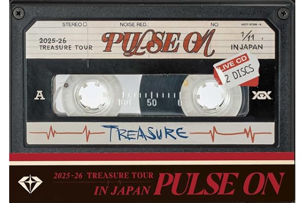 【メーカー特典あり】2025-26 TREASURE TOUR [PULSE ON] IN JAPAN (LIVE CD) (AL2枚組(スマプラ対応)） - TREASURE（特典：オリジナルトレーディングカード（メンバー別全10種よりランダム１種））
