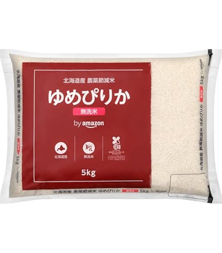 Amazon.co.jp: ホクレン 【精米】 無洗米 六二二(ゆめぴりか6割+