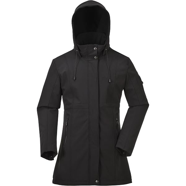 Carla Soft Shell Jacket - Black 