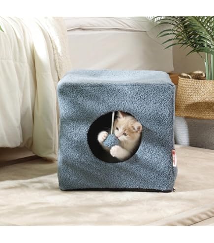 Amazon | カインズ(CAINZ) NECOTAハウス ヘリンボーン 幅35cm 奥行35cm