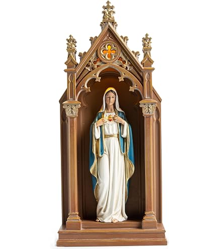 Amazon.co.jp: 聖家族 イエス マリア ヨセフ 彫像 置物 高さ約約30cm