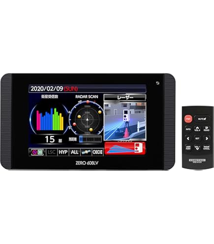 Amazon | コムテック レーダー探知機(ドライブレコーダー接続可能)4.0