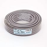 愛知電線 VVF ケーブル3芯 1.6mm 20m 灰色 VVF3×1.6M20