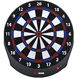 【オンライン対戦搭載/静音化リニューアル版】GRAN BOARD dash ブルー/レッド -Bluetoothでスマホと連動 家庭用電子ダーツボード-