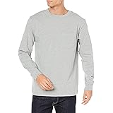 [チャンピオン] ロングTシャツ 長袖 丸首 綿100% ロングスリーブポケットTシャツ ベーシック C3-W401Z メンズ