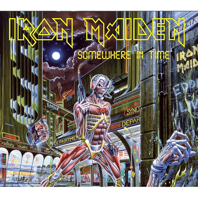 アイアン・メイデン サムホエア・イン・タイム　レコード Iron Maiden / アイアン・メイデン「Somewhere In Time