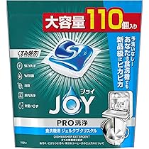 Amazon.co.jp: ジョイ PRO洗浄 食洗機洗剤 ジェルタブ クリスタル 110
