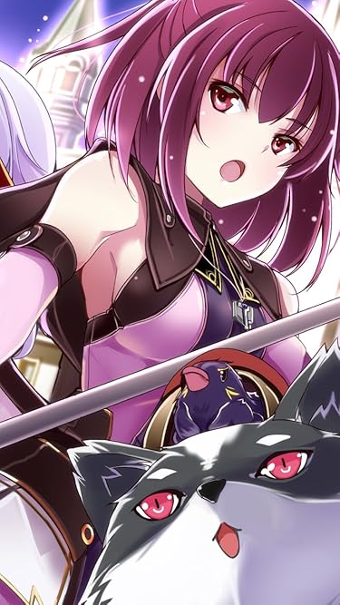 悠久の愚者アズリーの、賢者のすゝめ  iPhone/Androidスマホ壁紙(750×1334)-1 - ポチ,リナ