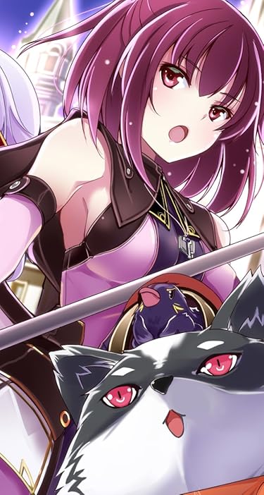 悠久の愚者アズリーの、賢者のすゝめ  iPhone/Androidスマホ壁紙(744×1392)-1 - ポチ,リナ