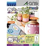 【Amazon.co.jp限定】 エーワン プリントできる布 シールタイプ 80717 6枚