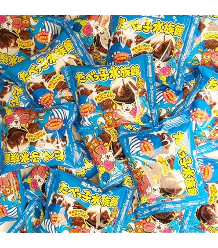 Amazon.co.jp: ギンビス たべっ子 水族館 4P 120g PSJBOX 個包装