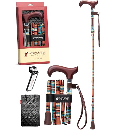 Amazon | Merry Sticks メリースティックス 折りたたみ杖 つえ