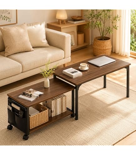 【新品未開封】YeTom ローテーブル 伸縮式 幅80-150cm 収納棚付 Amazon.co.jp: YeTom ローテーブル 伸縮テーブル 一人暮らし リビング