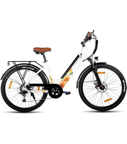 Amazon | HILAND 26インチ クロスバイク アシストモデル 最大走行距離