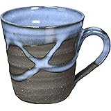 信楽焼 へちもん 紺碧 マグカップ 3-1070