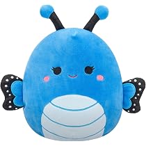 Squishmallows 7.5-Inch Tove The Mint Green Mothman – Plush With Flower Crown & Fuzzy Belly, Collectible Stuffed Animal - View #2