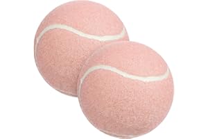 CONGARTENO 2個 初心者女性向けピンクテニスボール 軽量軟式練習用ボール 室内外対応 スキル向上トレーニング