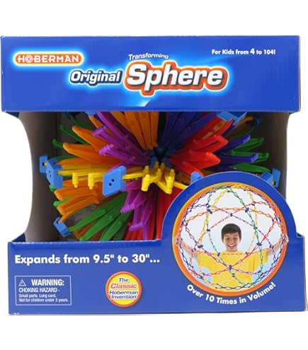 その他 (One Color) - Hoberman Mini Sphere Expanding Universe Glow Toy Hoberman Mini Sphere Expanding Universe Glow - Walmart.com