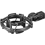 オーディオテクニカ AT8458a ショックマウントコンデンサーマイク 対応製品:AT2020, AT2020USB+, AT2035, AT2050 【国内正規品】ブラック