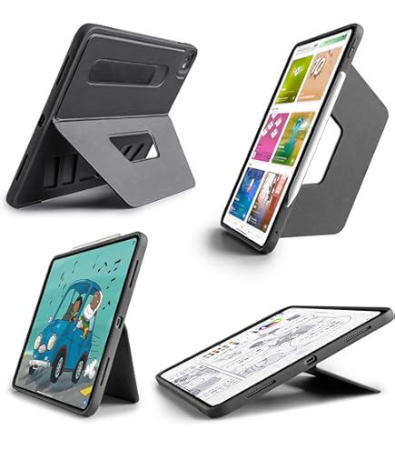 Torras トラス　iPad Pro 13(M4 M5) ケーススタンド Amazon.com: TORRAS Ostand K1 Guardian for iPad Pro 13 inch Case