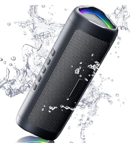 NOBIS Altoparlante Bluetooth 20W IP68, 24h Di Autonomia, TWS E Ricarica USB-C Per Esterni