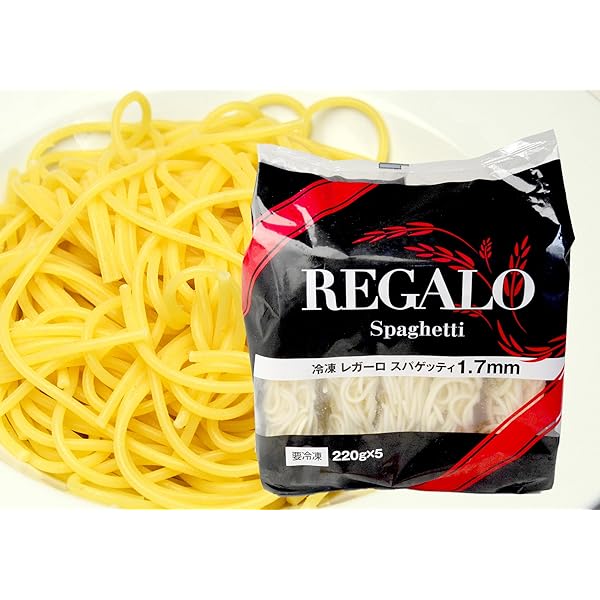 Amazon.co.jp: ラ・パスタ スパゲッティ-二 (生パスタ) 220g×5個