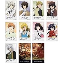 文豪ストレイドッグス　ブロマイド　まとめ 文豪ストレイドッグス_描き下ろし 季節の歩みver. トレーディング