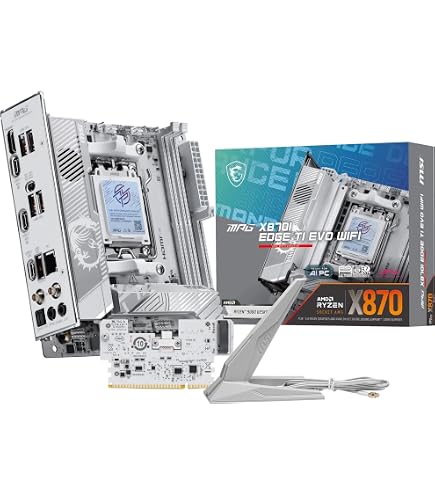 Amazon | MSI MPG X870I Edge TI EVO WiFiマザーボード、ATX - AMD