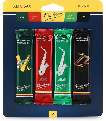 Amazon | リードVandoren ZZアルトサックスの強度4 | リード | 楽器