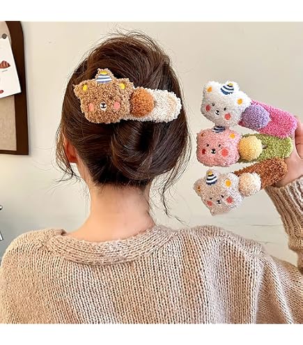 Sttiafay 7Pack Side Hair Clips for Styling Salon Simulation  display picture 1