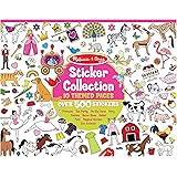 Melissa & DougステッカーコレクションBook : Princesses、Teaパーティー、動物、and More – 500 +ステッカー