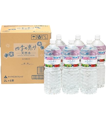 Amazon.co.jp: 伊藤園 磨かれて、澄みきった日本の水 2L×6本 : 食品