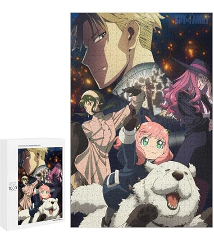 エンスカイ SPY×FAMILY ジグソーパズル 1000ピース Amazon.co.jp: エンスカイ(ENSKY) SPY×FAMILY くつろぎの