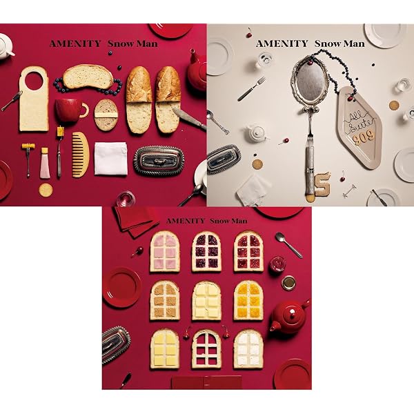 Amazon.co.jp: 【限定特典付き 3形態セット(DVD付)】 Snow Man AMENITY