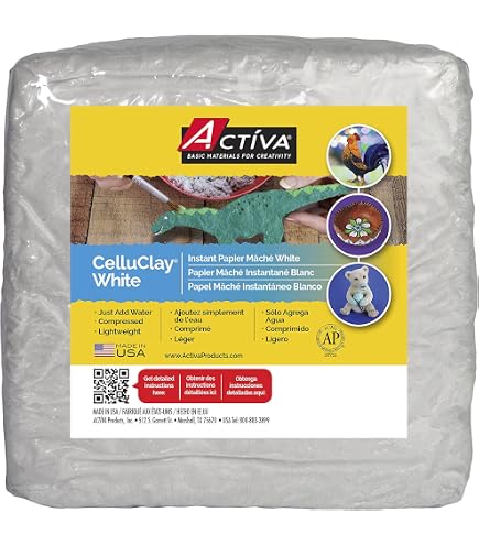 Amazon | Activa Products CelluClay インスタントペーパーマッシュ