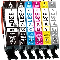 Amazon.co.jp: BCI-331XL+330XL/6MP 大容量 キヤノン用 新互換
