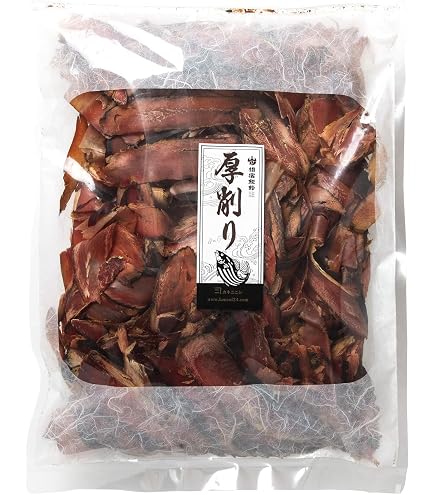 Amazon.co.jp: 築地魚群 築地かつおぶし松村「かつお節 厚削り」500g
