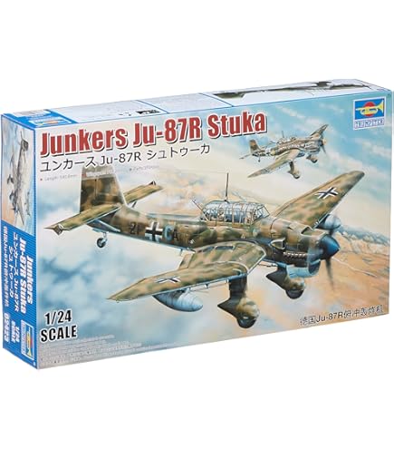 Amazon | トランペッター 1/24 ドイツ軍 Ju-87D-5 シュトゥーカ
