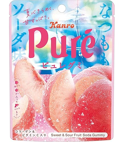 ピュレスライス いちご 6袋 カンロ】ピュレスライス いちご | グミの