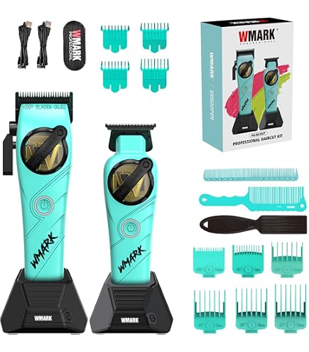 Amazon.co.jp: WMARK プロフェッショナル 耐久性 コードレス バリカン