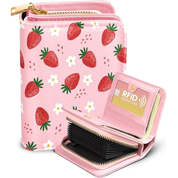 Amazon.co.jp: Strawberry Mini Wallet 財布 ウォレット 2022
