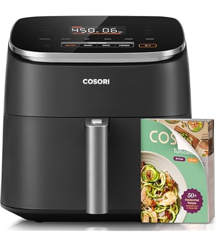 COSORI エアフライヤー　4.6リットル Amazon.co.jp: COSORI コソリ ノンフライヤー 4.7L 大容量 家庭