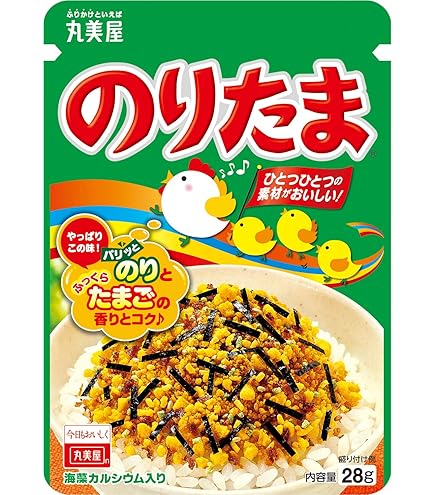 Amazon.co.jp: 丸美屋 のりたま(ふりかけ) 25g×10個 : 食品・飲料・お酒