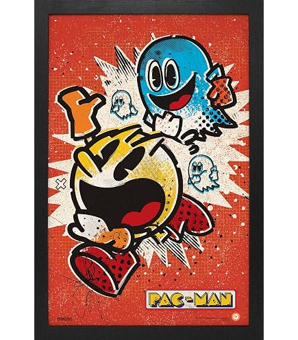 Amazon.co.jp: ピラミッドアメリカ - パックマンポスター - パックマン