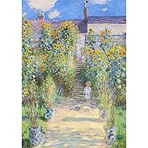 Amazon.co.jp: ROSSOGRAFICO クロード・モネ ポスター 画家が住む