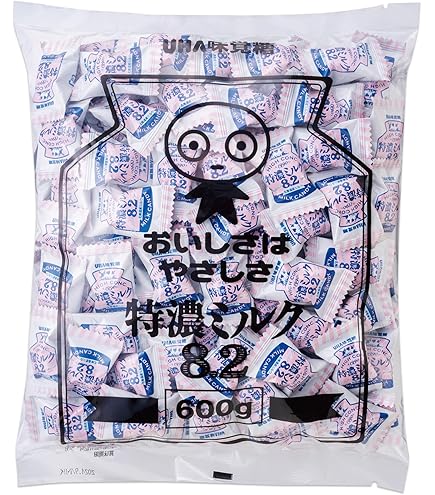Amazon.co.jp: UHA味覚糖 特濃ミルク8.2 塩ミルク 72g×72個入り (1