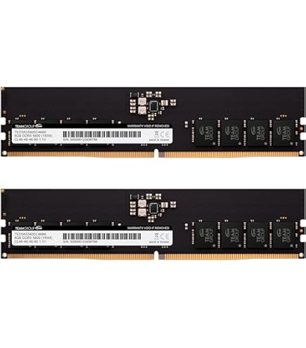 Amazon.co.jp: Kingston ValueRAM 8GB 5600MT/s DDR5 Non-ECC CL46
